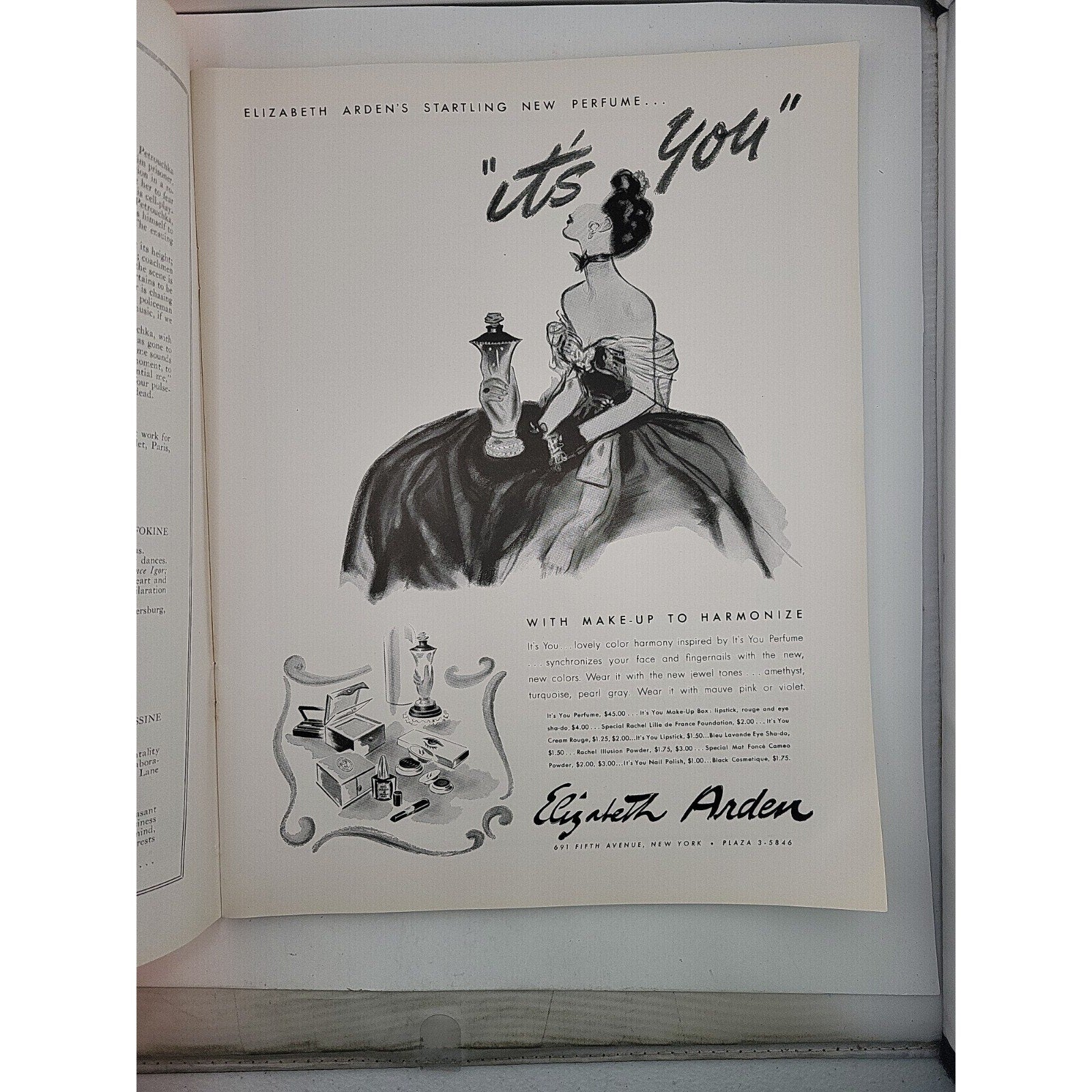 Ballet Russe de Monte Carlo 1939-1940 Season. Souvenir Program. MATISSE COVER