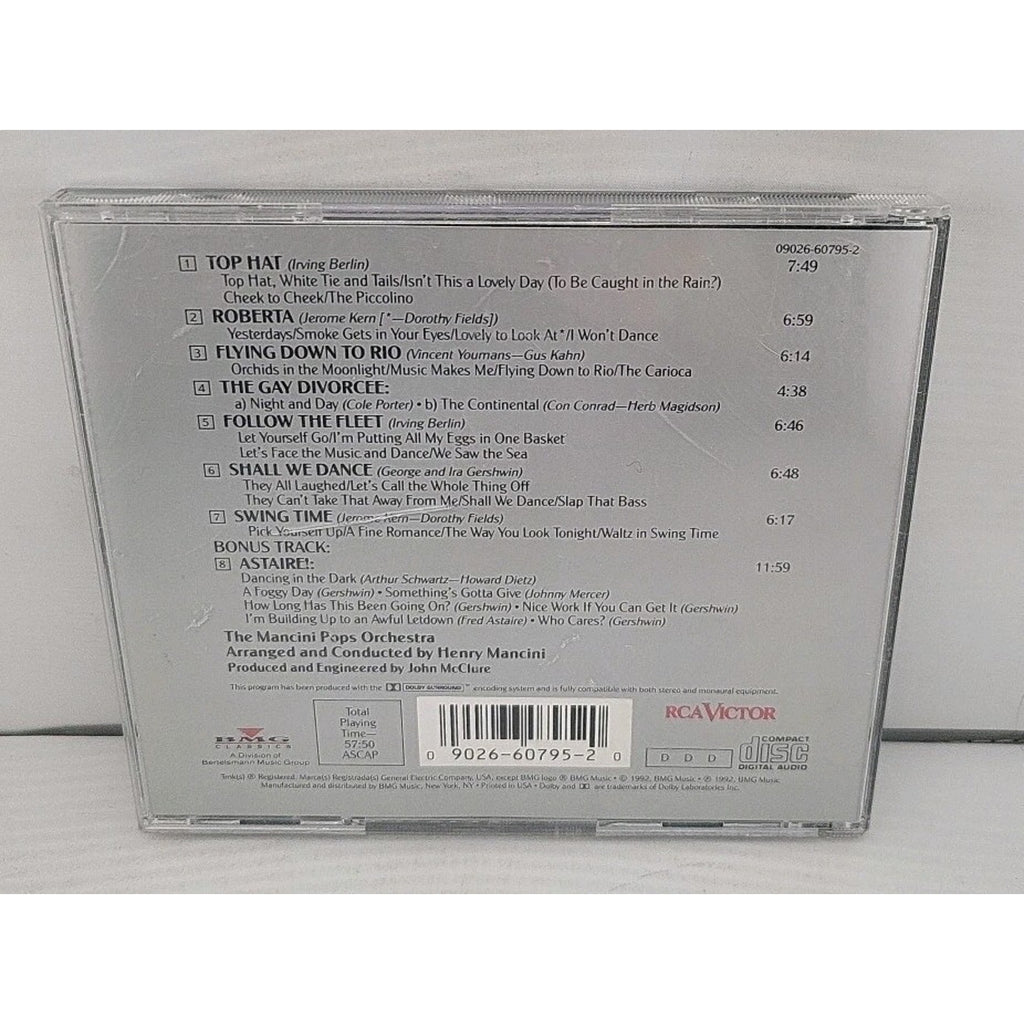 Top Hat: Music from the Films of Astaire & Rogers by Henry Mancini (CD,...