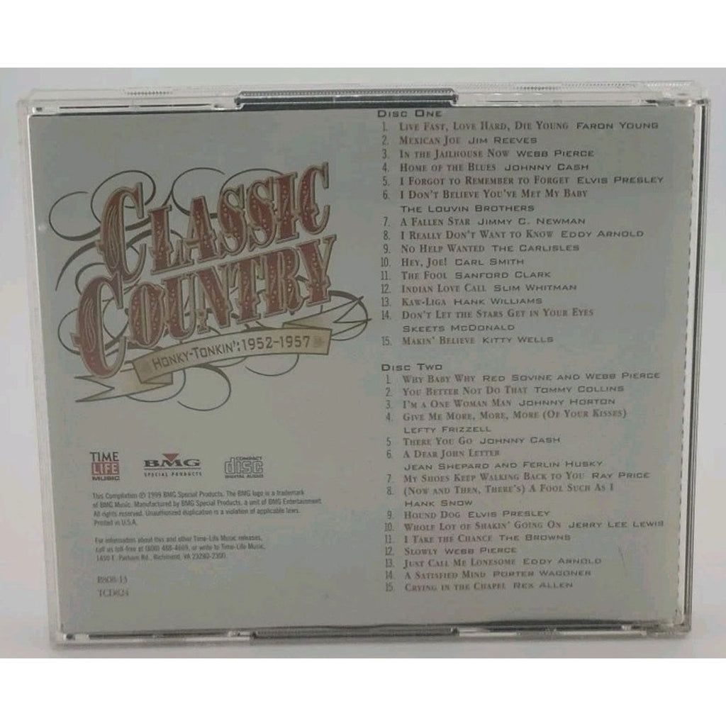 Classic Country Honky-Tonkin': 1952- 1957 CD