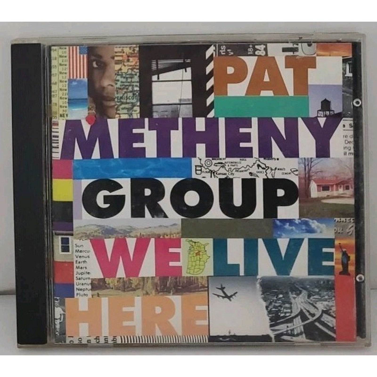 We Live Here by Pat Metheny Group (CD, 1995)