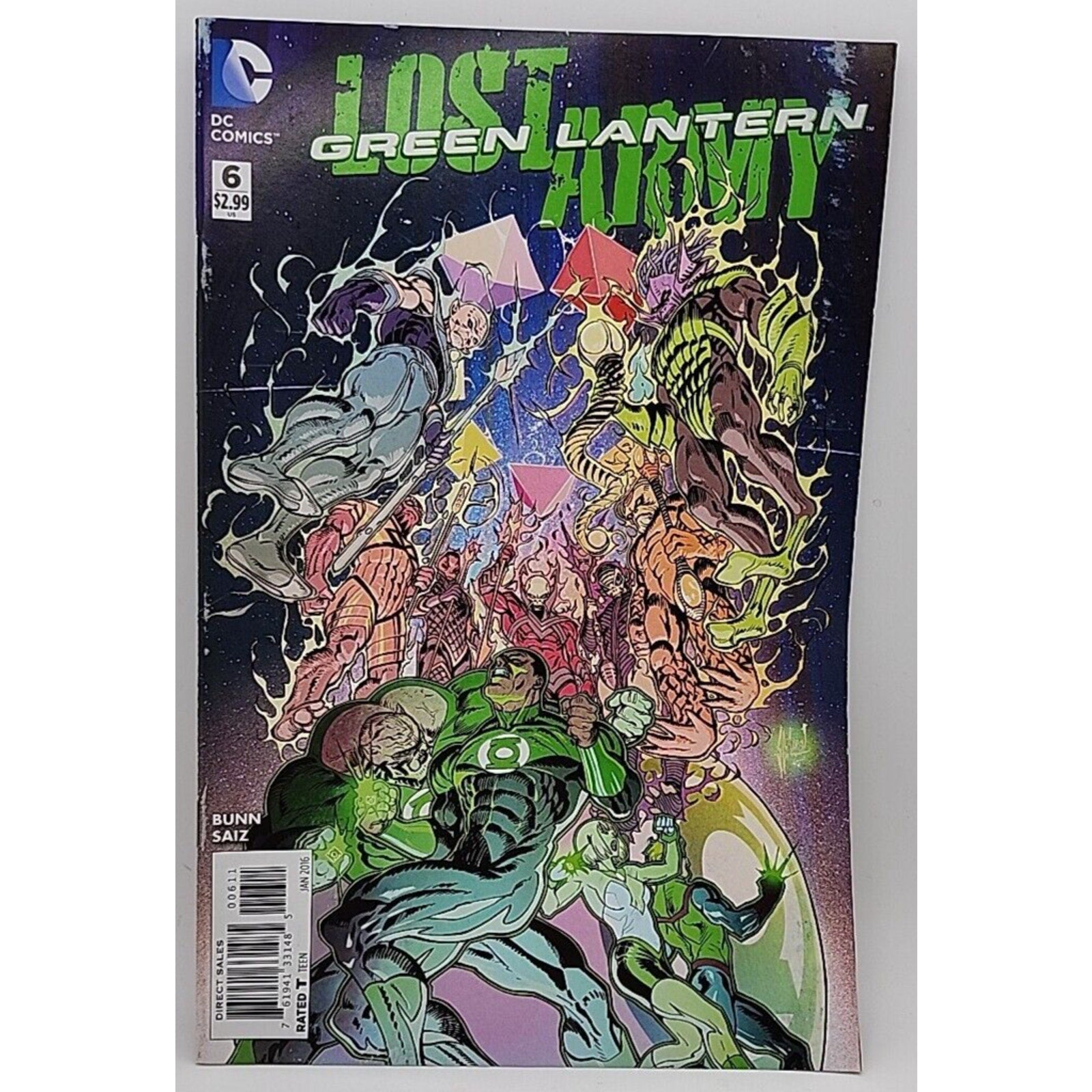 Green Lantern: Lost Army #6 DC Comics 2016