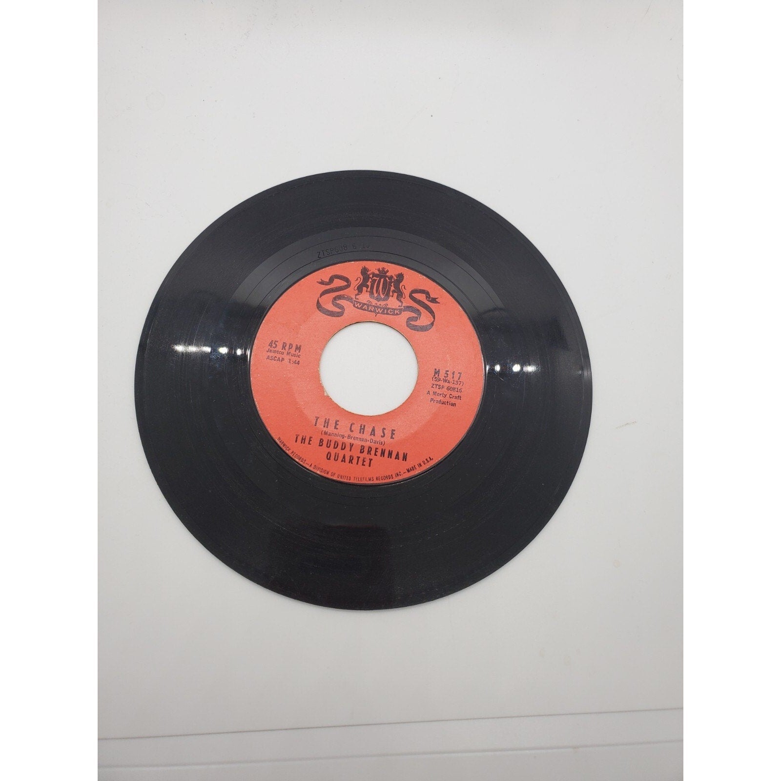 The Buddy Brennan Quartet - Big River/ The Chase