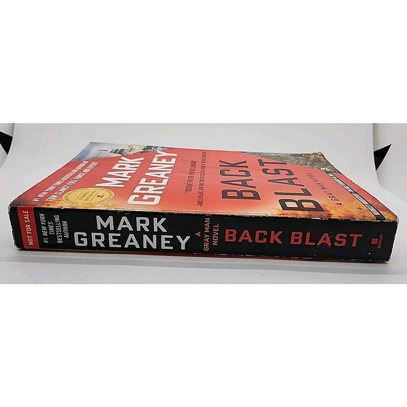 Back Blast Gray Man by Mark Greaney (Paperback)