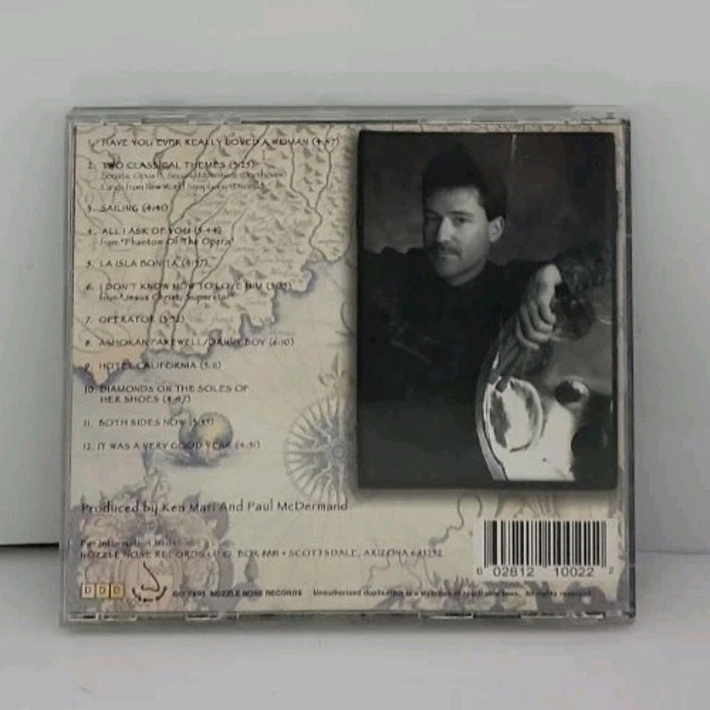 1997 Paul McDermand "Sailing" CD 12 Tracks (NNR-CD 1002) Nozzle Nose Records