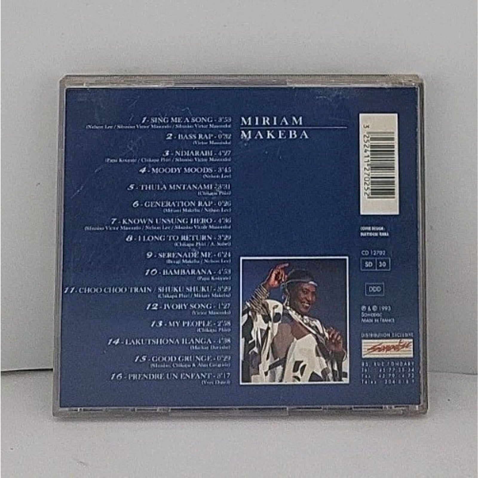 Sing Me a Song by Miriam Makeba (CD, 1994)