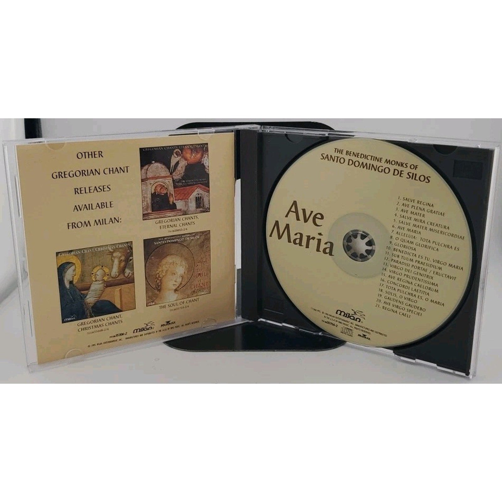 Ave Maria by Benedictine Monks of Santo Domingo De Silos (CD, 1995)