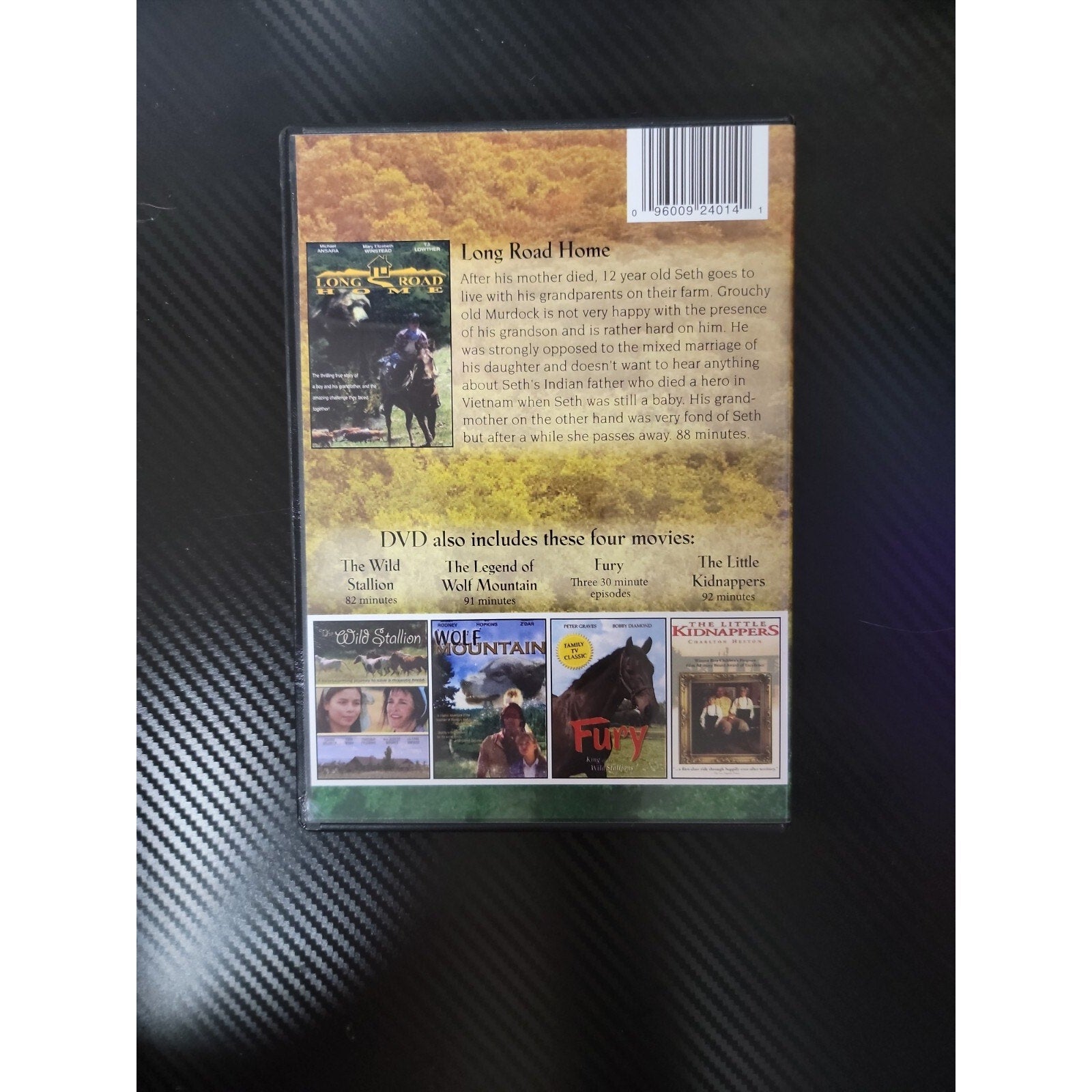 Long Road Home / Wild Stallion / Wolf Mountain / Fury / Little Kidnapper (DVD)