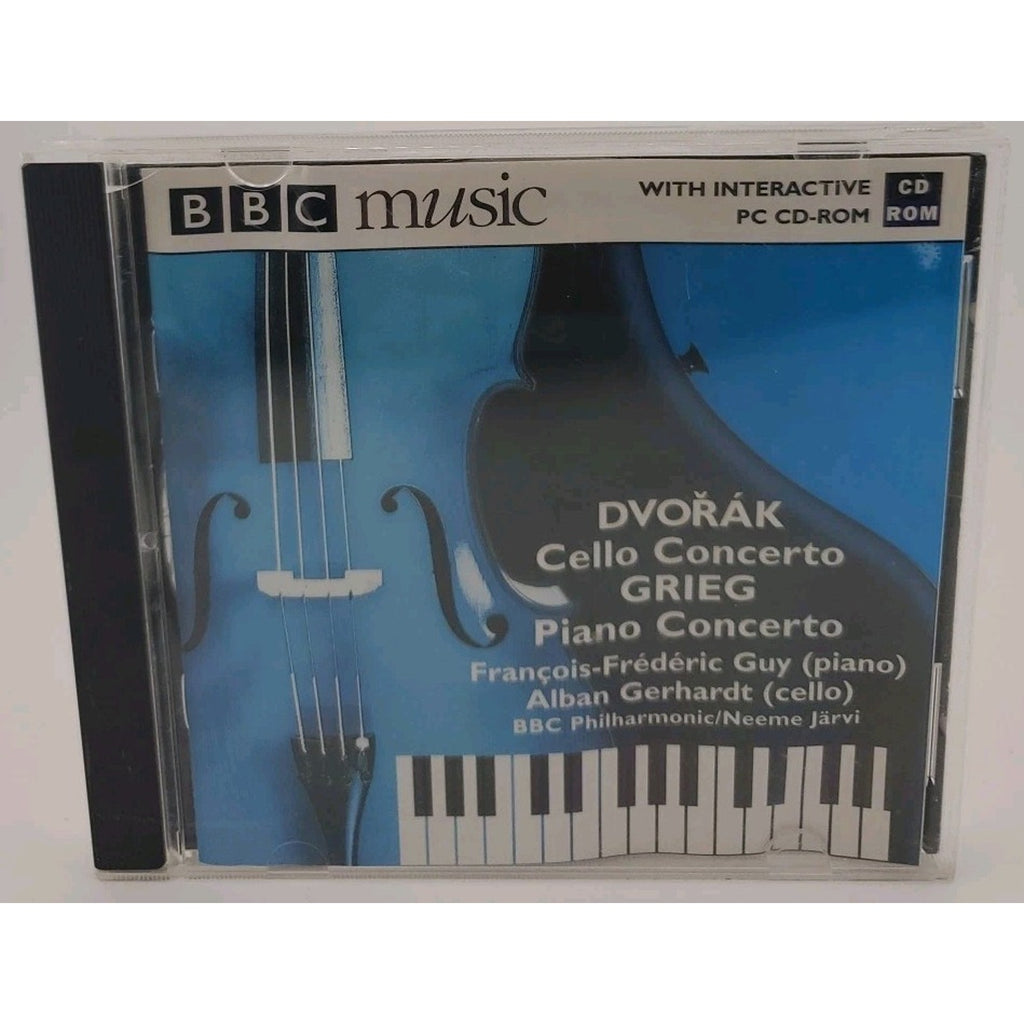 Dvorak Cello Concerto / Grieg Piano Concerto (CD, 2001, BBC Music)