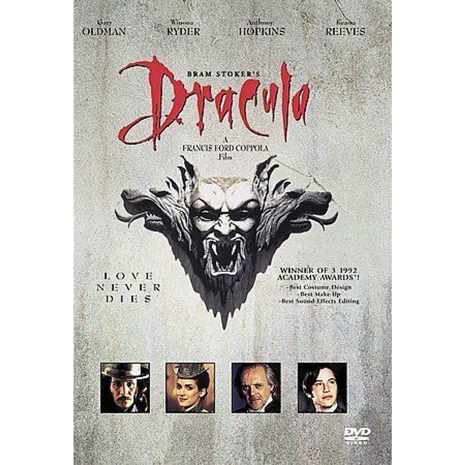 Bram Stokers Dracula (DVD, 1997, Dubbed French Subtitled Korean and Spanish)