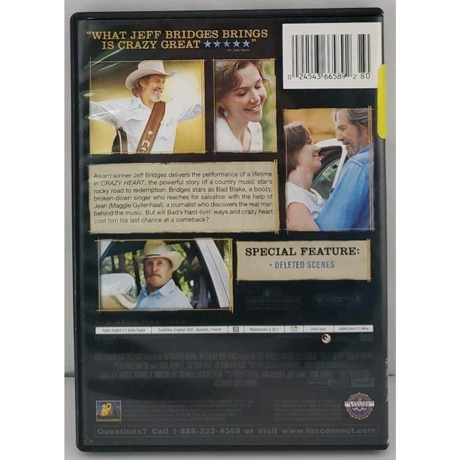Crazy Heart (DVD, 2009)