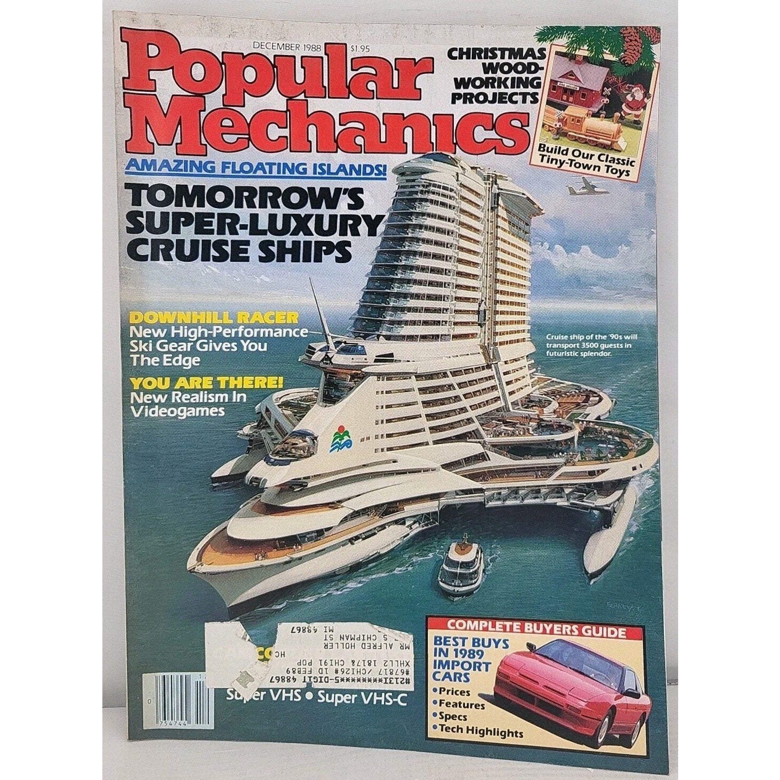 Popular Mechanics Magazine - December 1988 - Volume 165 No. 12