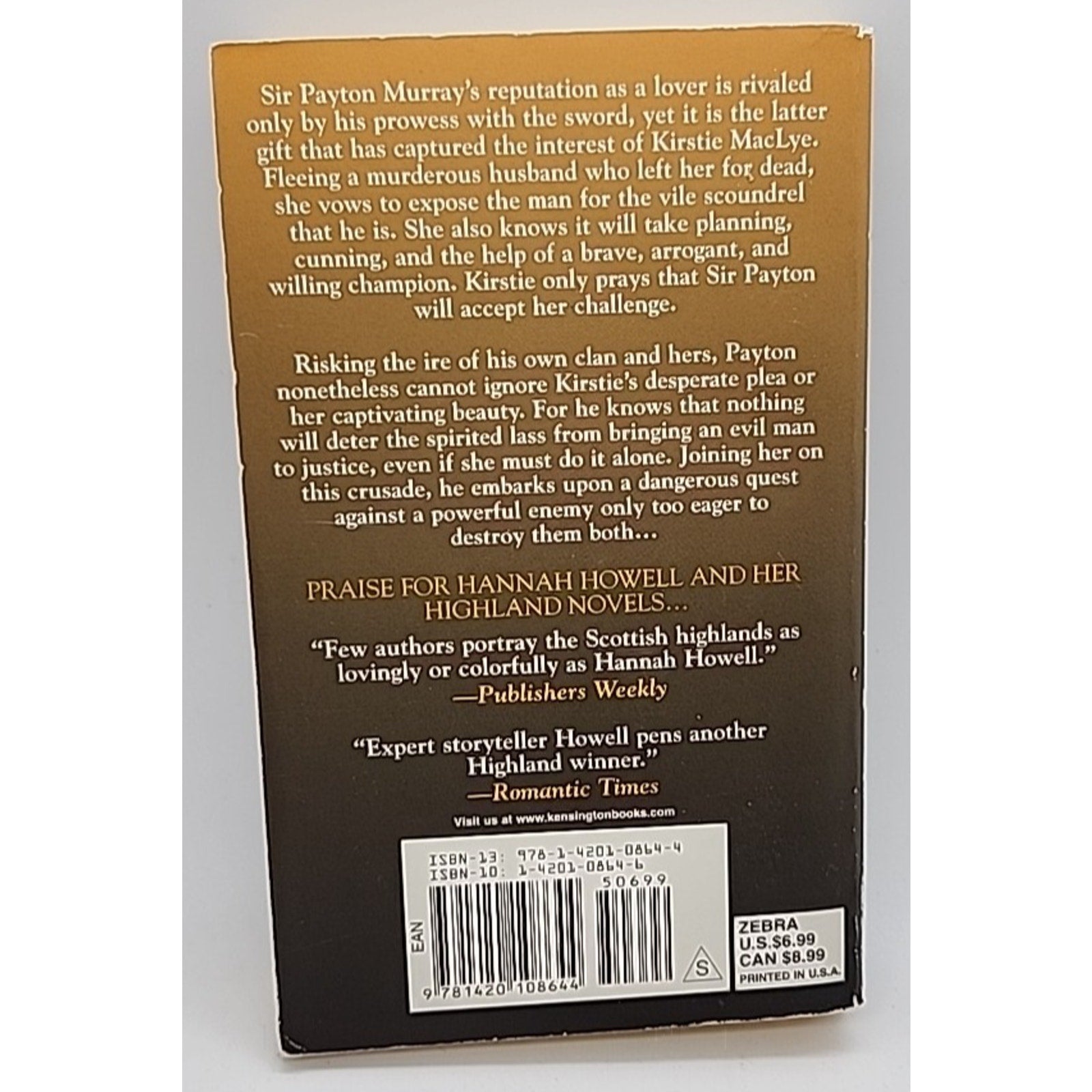 Highland Angel by Hannah Howell (2010, Paperback)