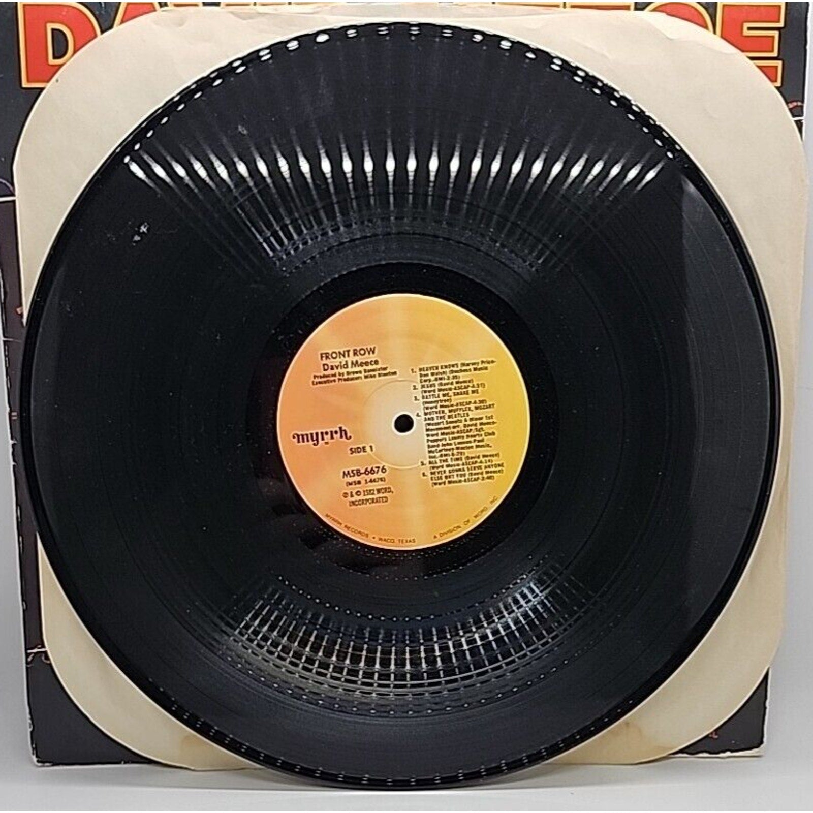 David Meece Front Row (Record)