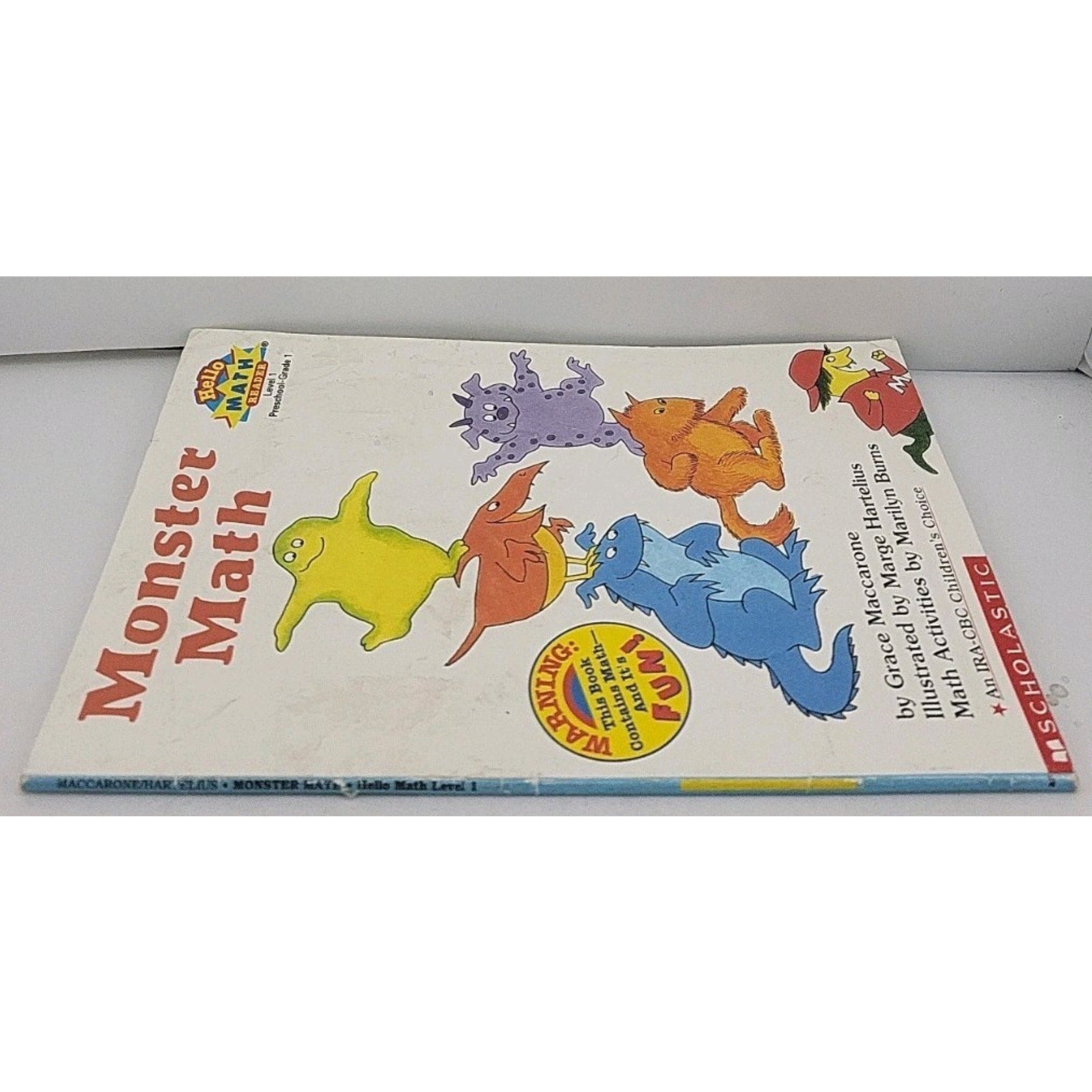 Monster Math by Grace Maccarone (1995, Trade Paperback)