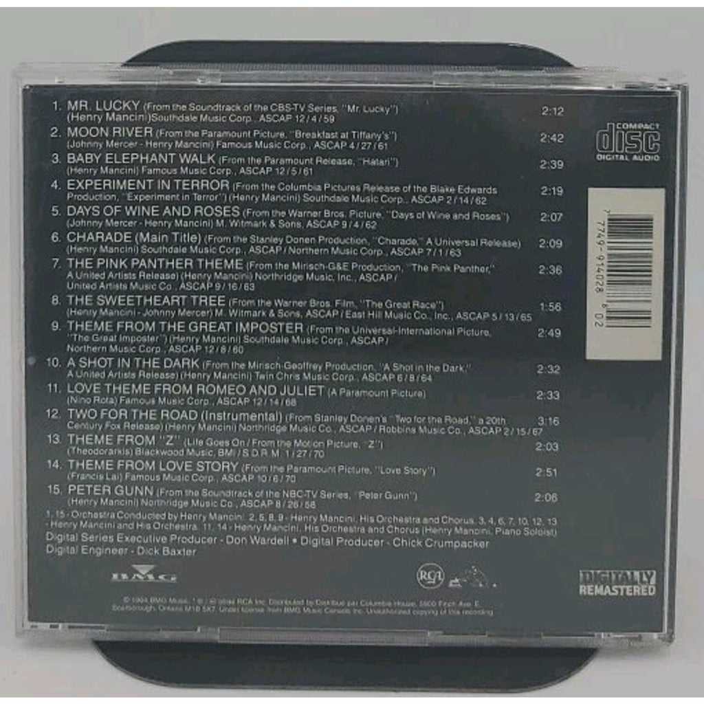 All-Time Greatest Hits, Vol. 1 by Henry Mancini (CD, RCA)