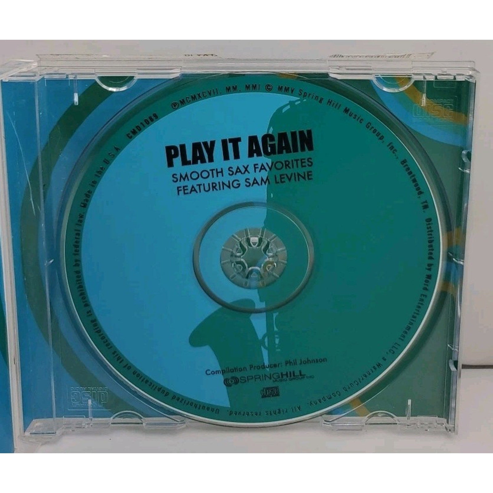 Play It Again: Sax Favorites by Sam Levine (CD, 2005)