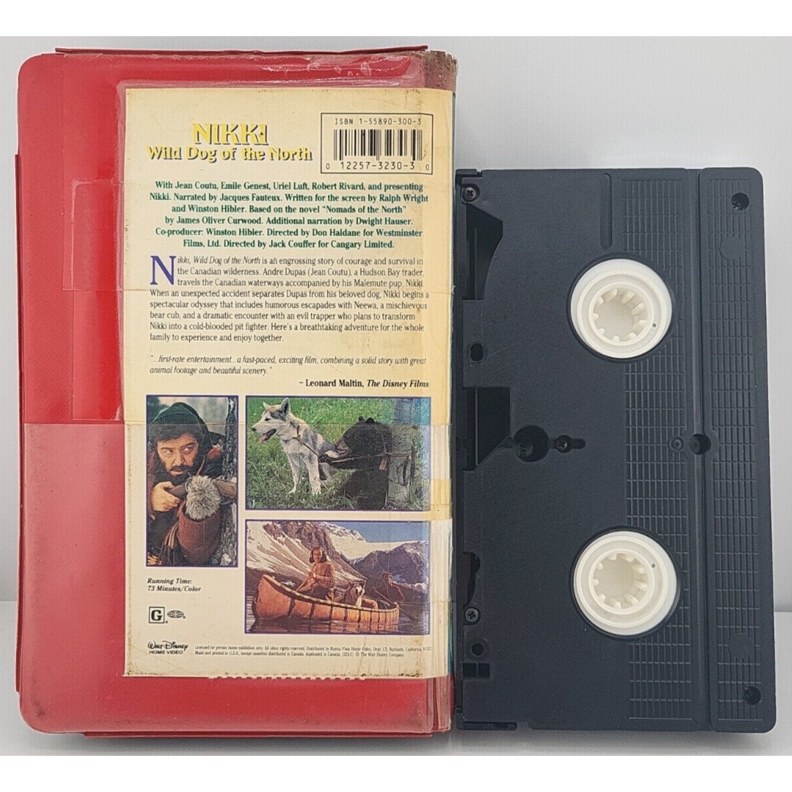 Nikki - Wild Dog of the North (VHS, 1997)