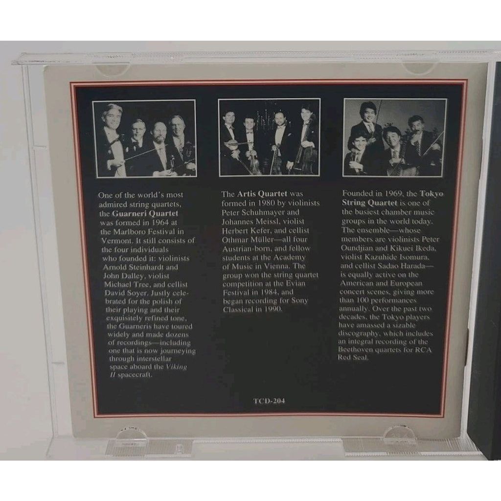Great String Quartets: The Time-Life Library of Classical Favorites CDs