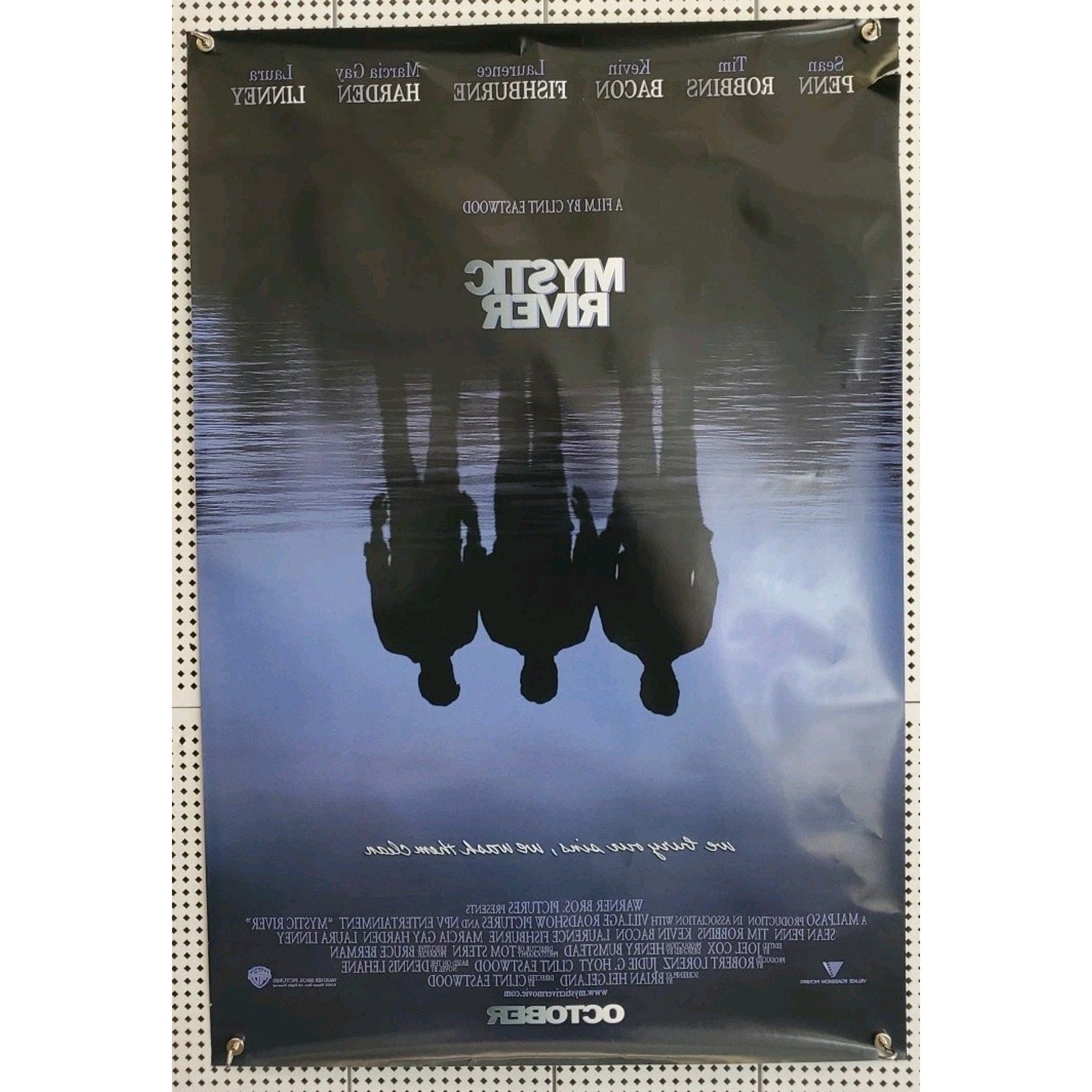 Mystic River Movie Poster DS Original 27x40 Sean Penn Clint Eastwood