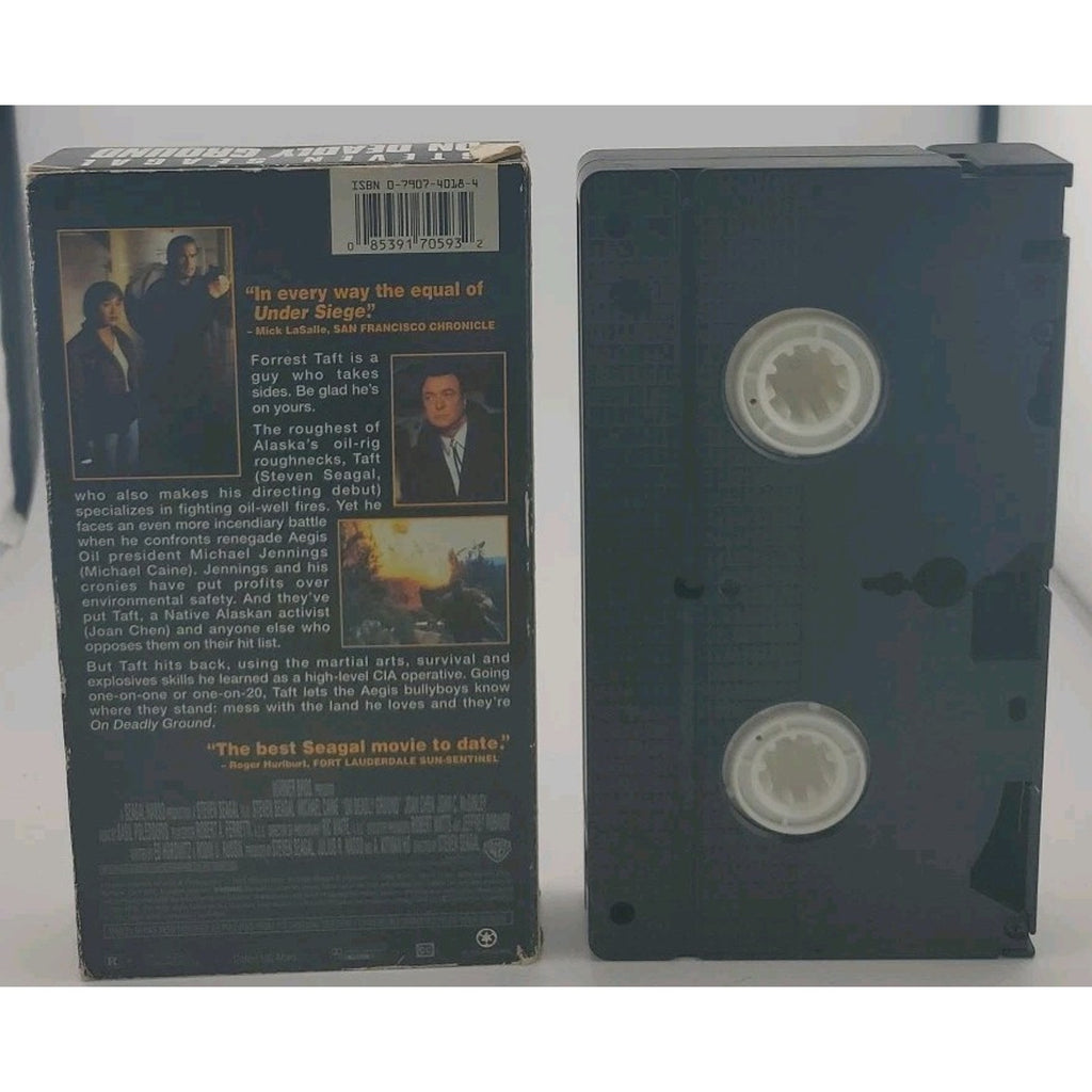 On Deadly Ground (VHS, 1999, Warner Bros. Hits)