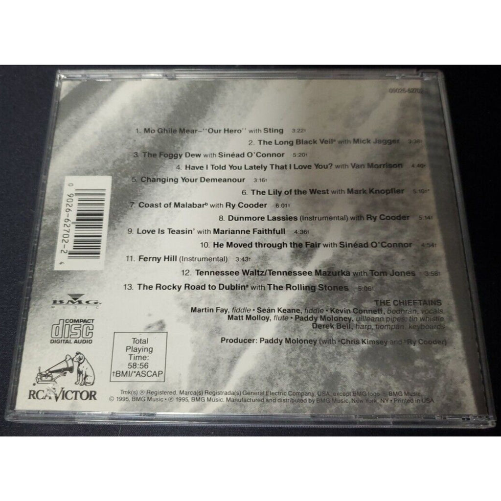 The Long Black Veil - Audio CD By Chieftains