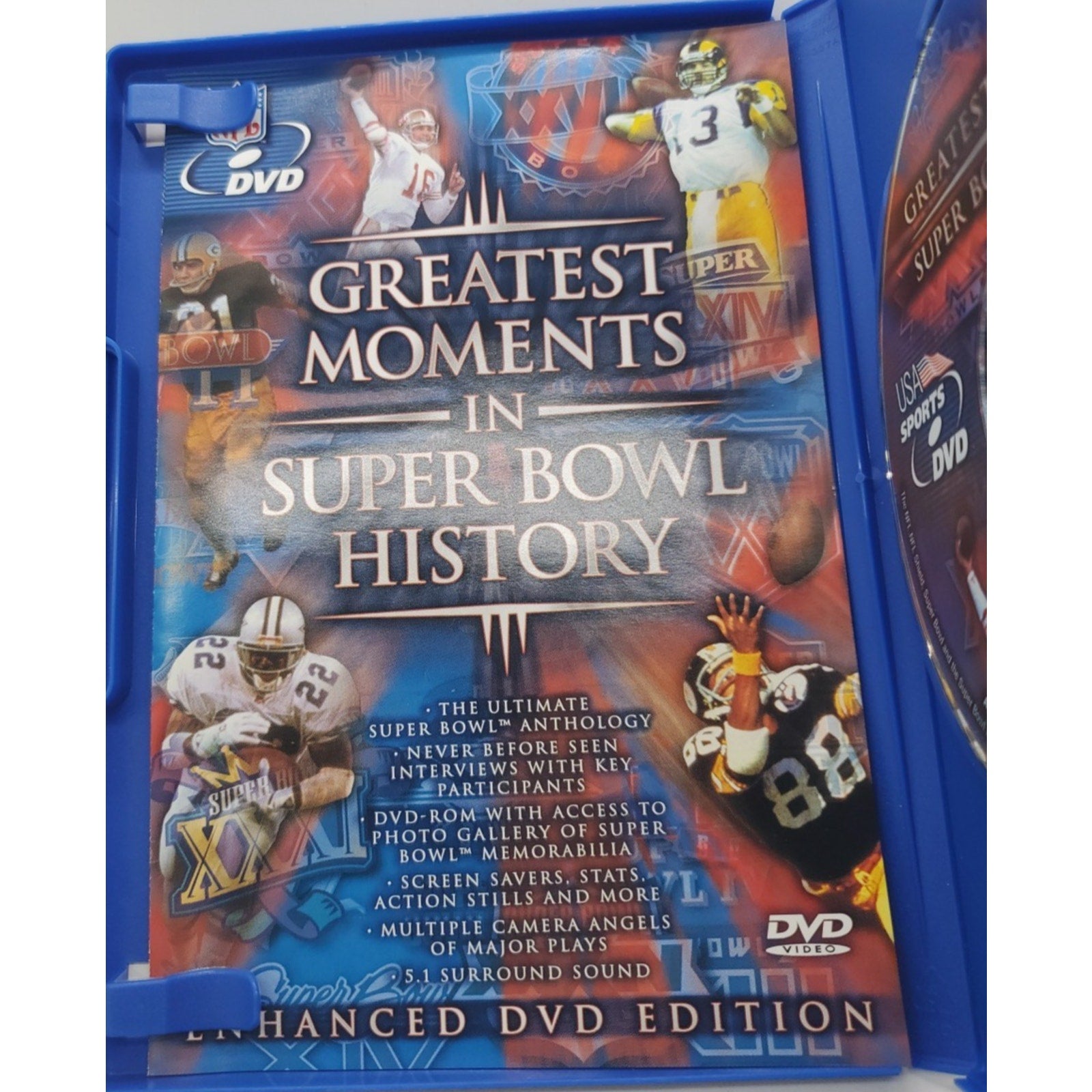 Greatest Moments in Super Bowl History (DVD, 2000)