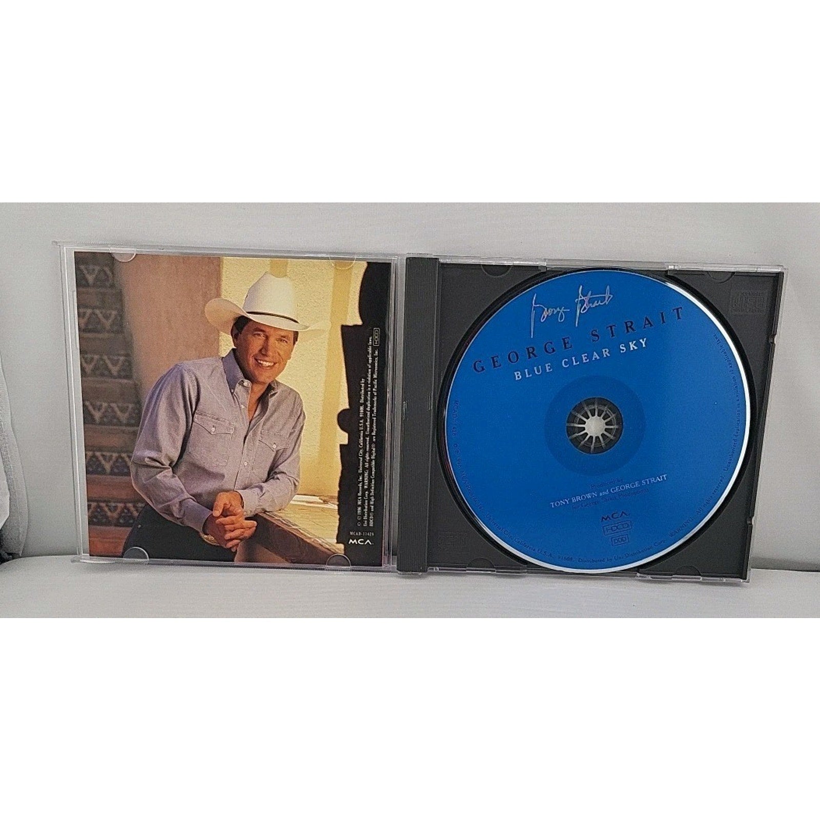 Blue Clear Sky by George Strait (CD, 1996)