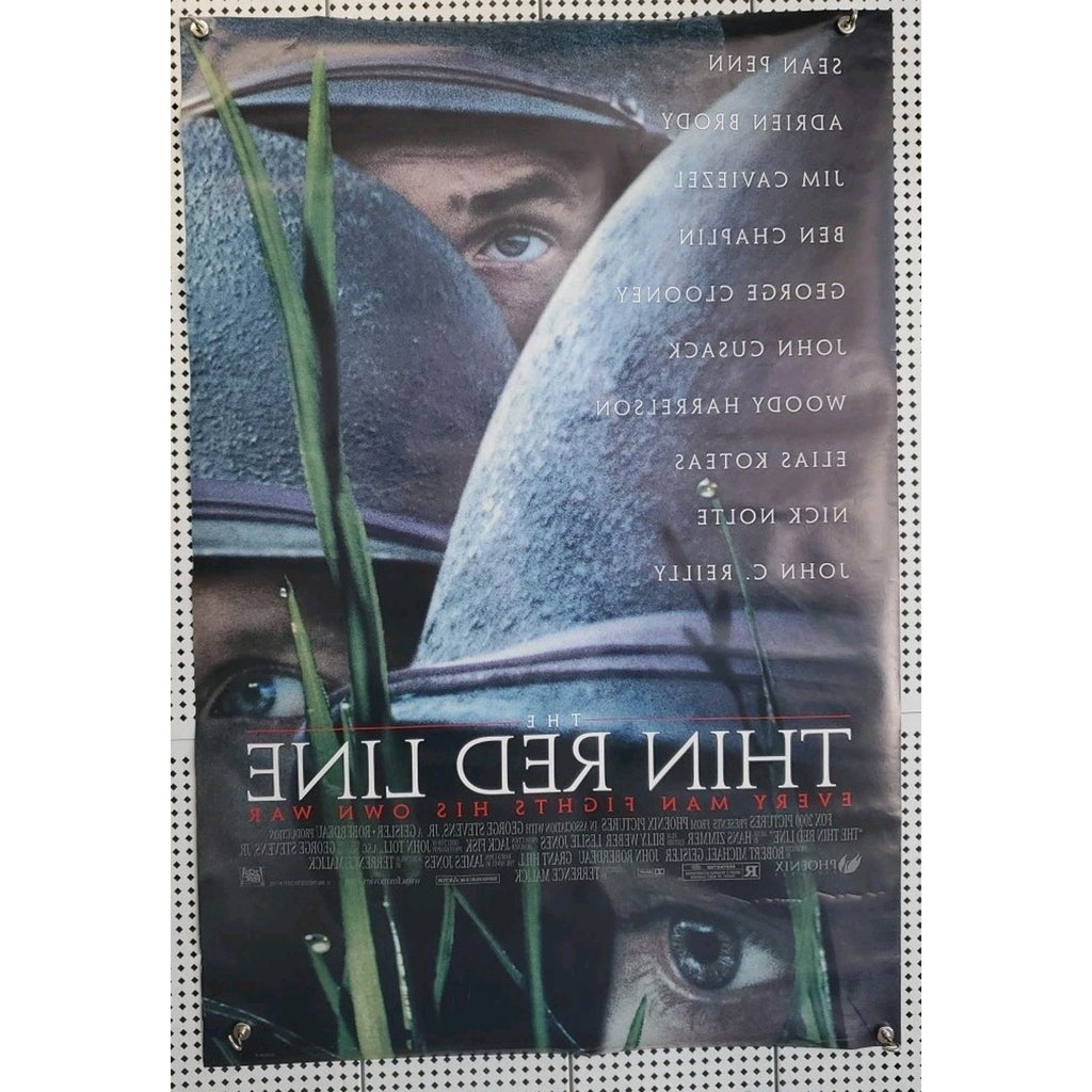 Original The Thin Red Line (1998) Rolled Double-Sided Movie Poster ~ 27 x 40