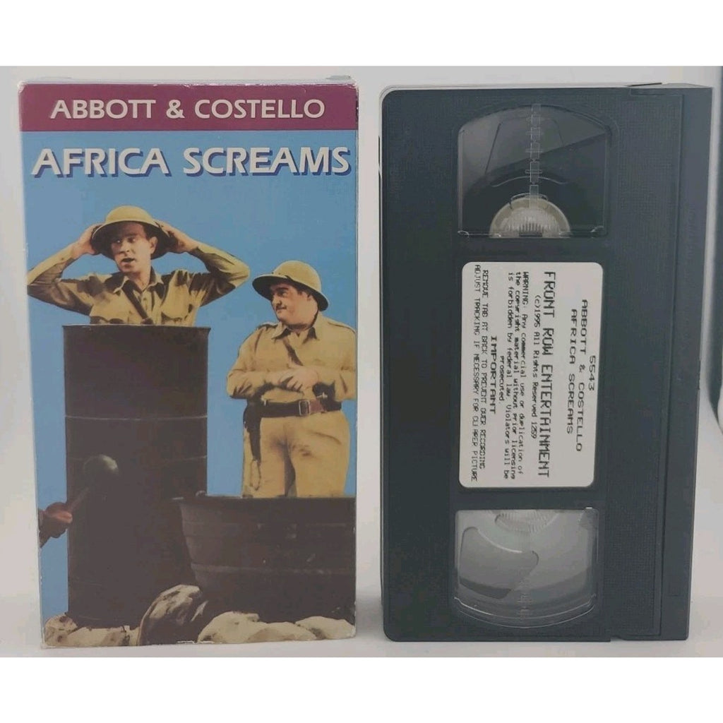 Africa Screams (VHS)