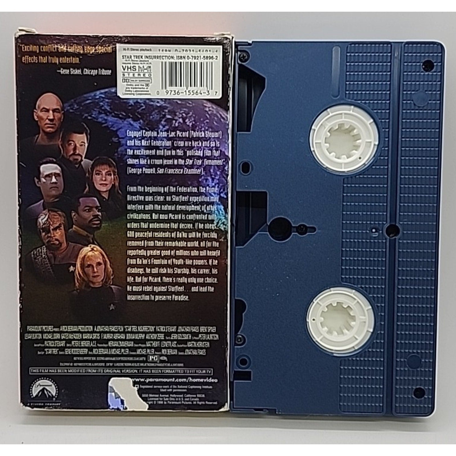 Star Trek: Insurrection (VHS, 1999)