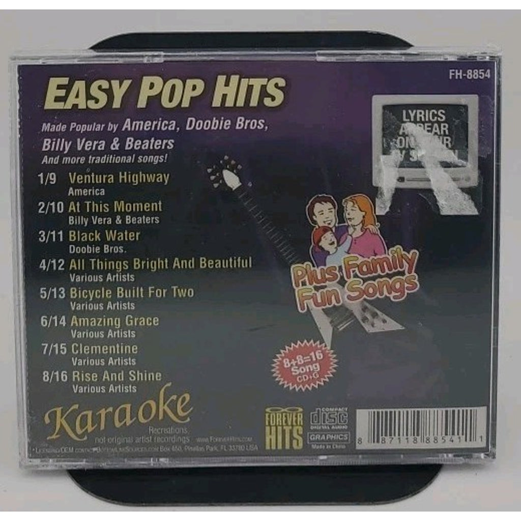 Forever Hits Karaoke: Easy Pop Hits - CD *Brand New*