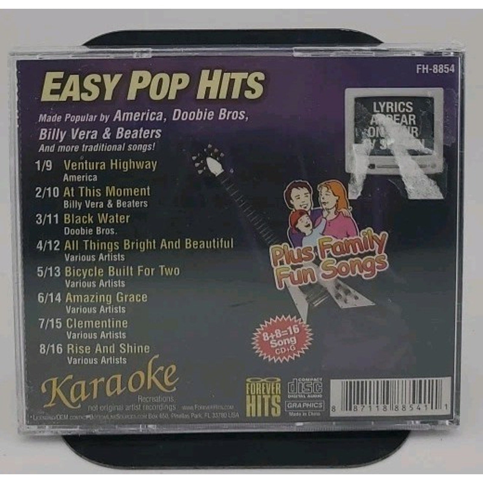Forever Hits Karaoke: Easy Pop Hits - CD *Brand New*
