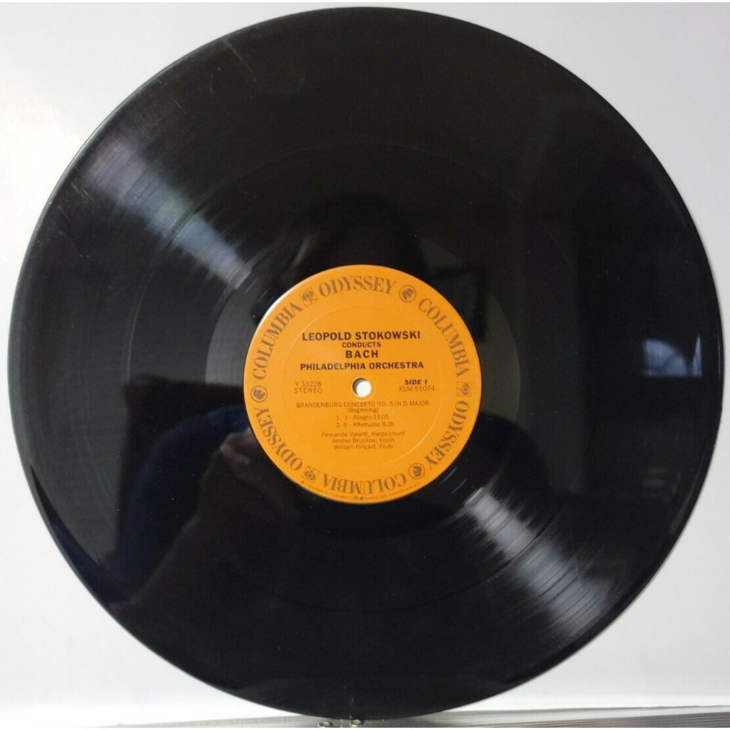 Leopold Stokowski - Conducts Bach Philadelphia Orchestra (Vinyl)