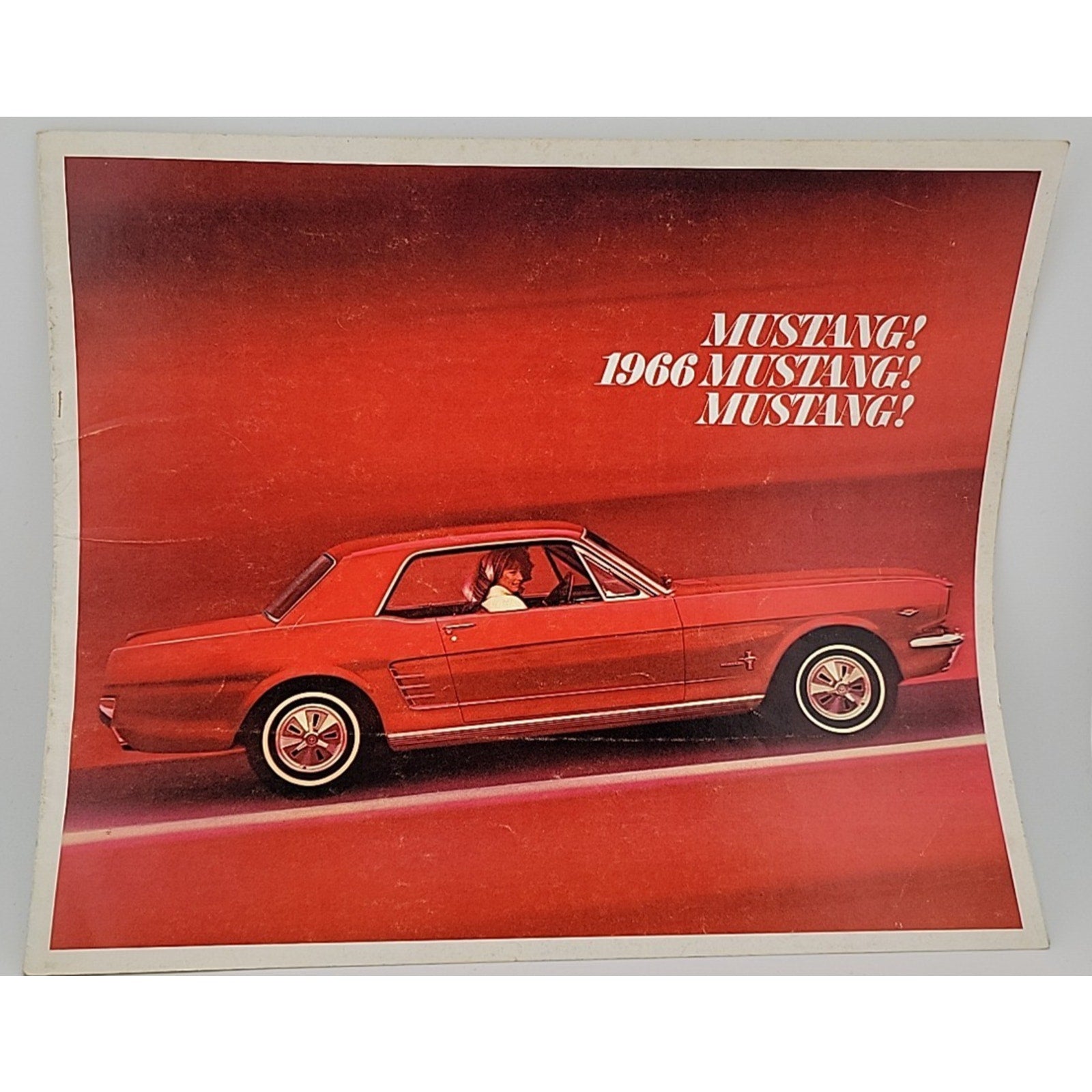 1966 Ford Mustang Sales Brochure Catalog Fastback 2+2 Convertible