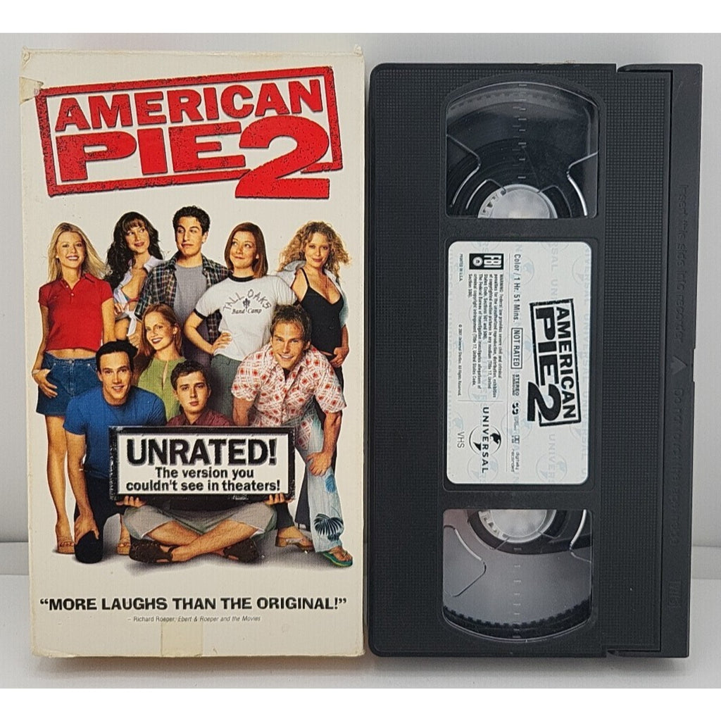 American Pie 2 (VHS, 2002, Unrated Version)