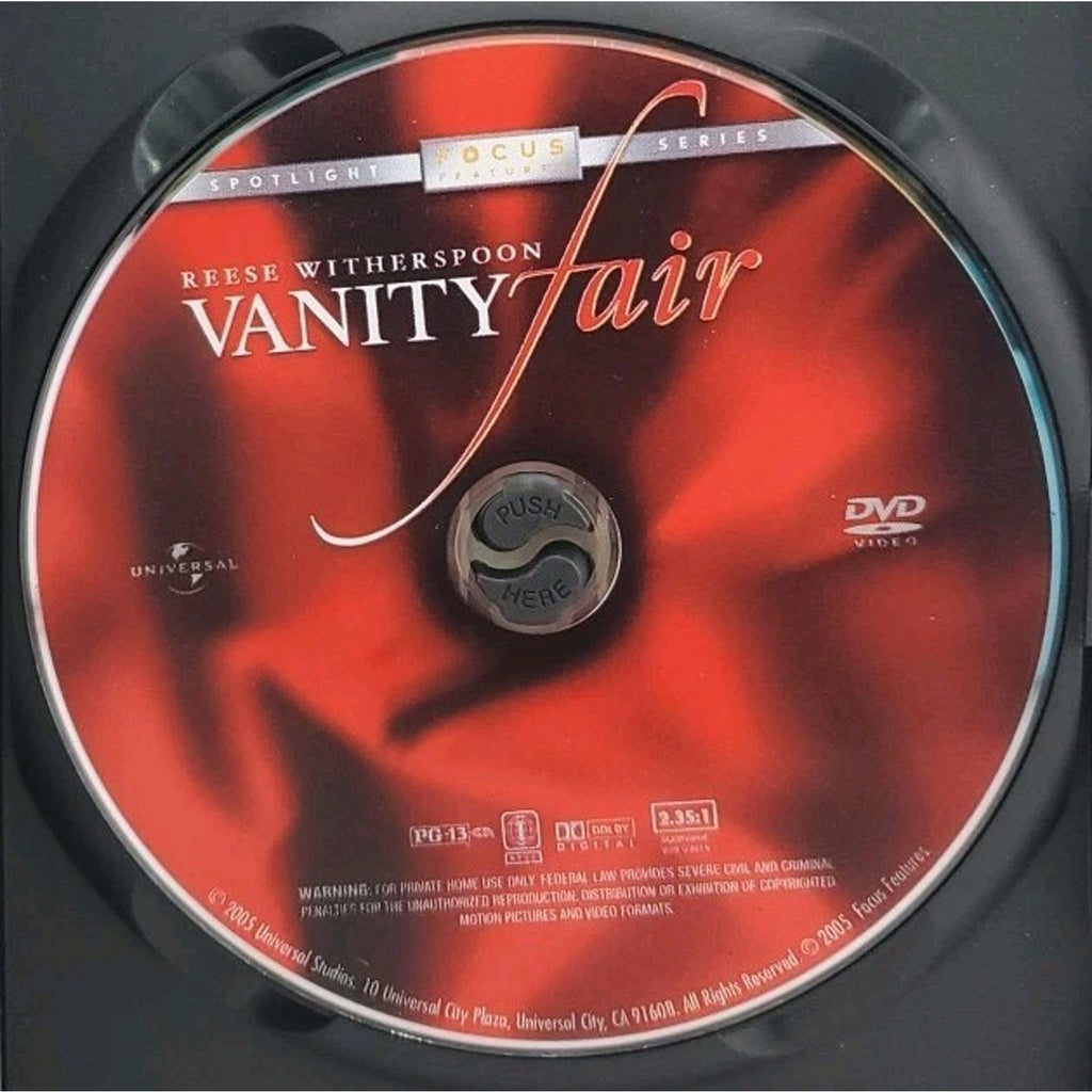 Vanity Fair (DVD, 2004)