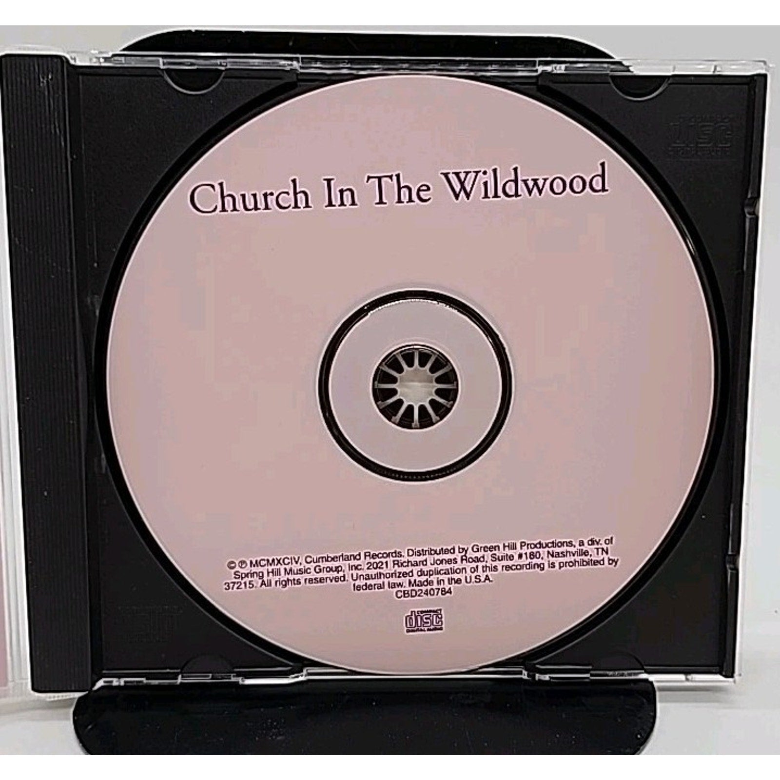 Church In The Wildwood Long Play Gospel Hymns CD