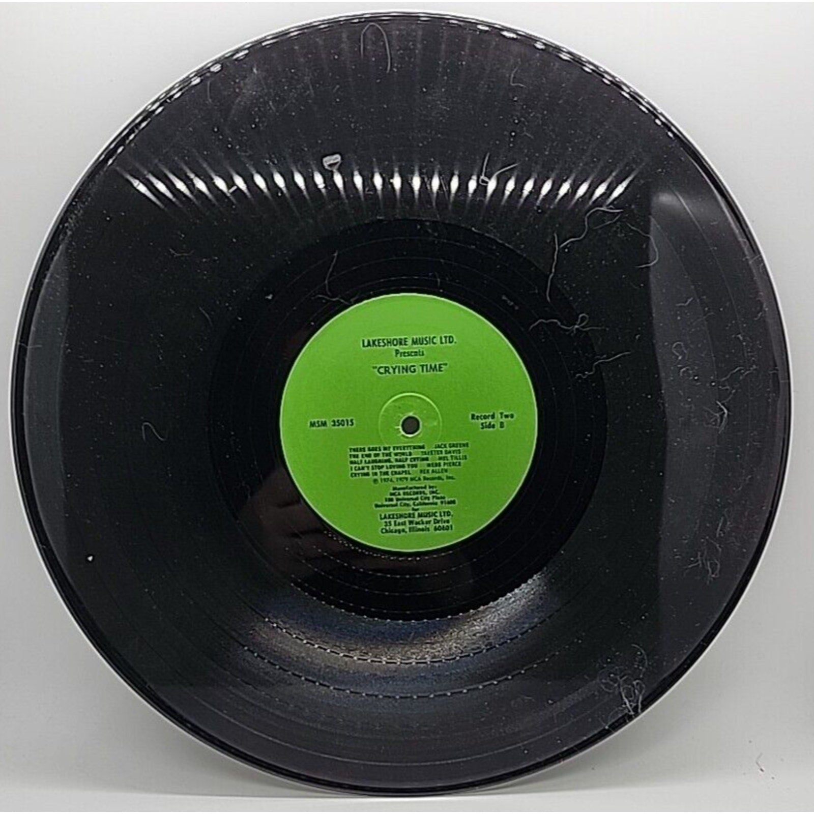 Lakeshore Music Ltd Presents Crying Time Record 2 Only (Record)