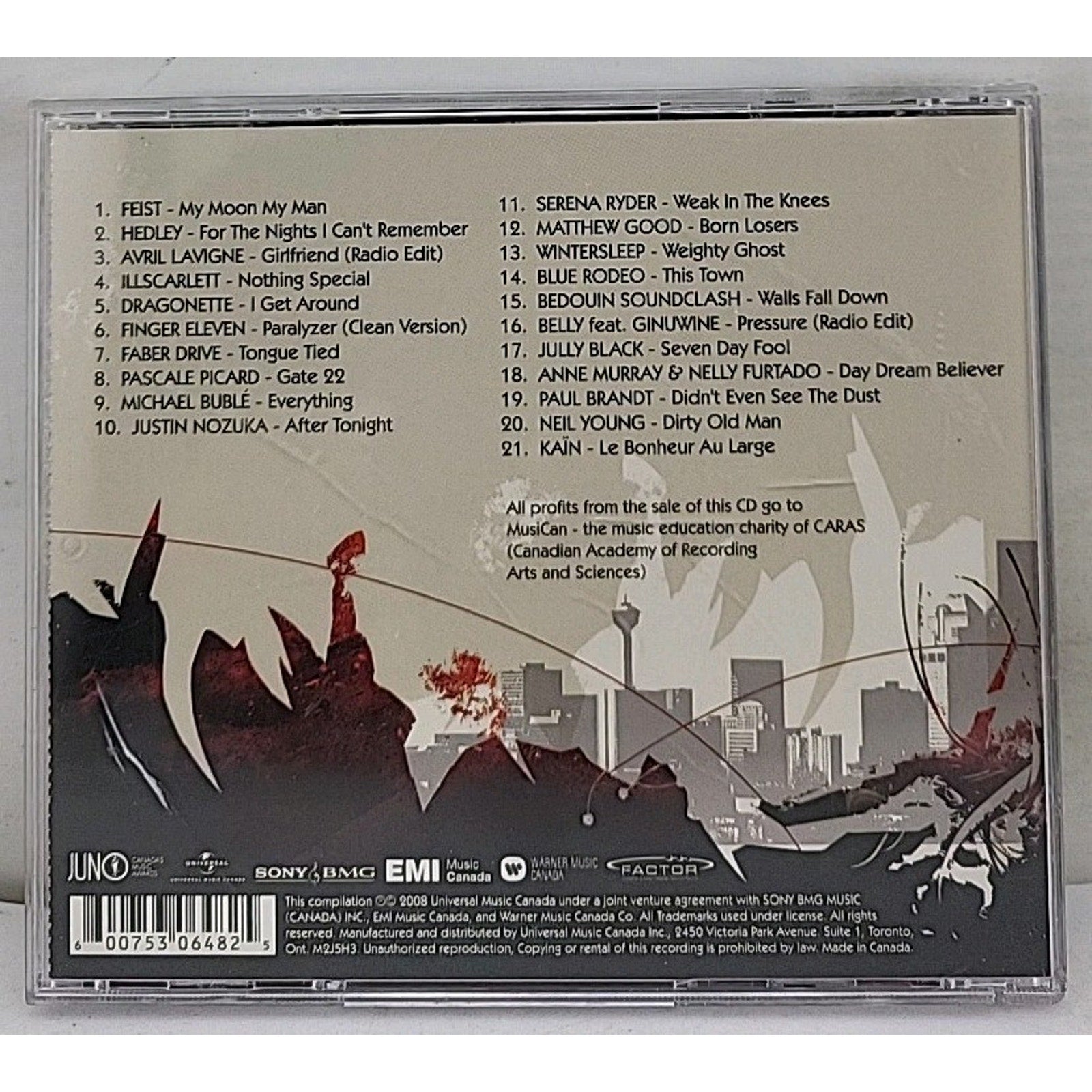 Juno Awards 2008 - Audio CD By Juno Awards 2008