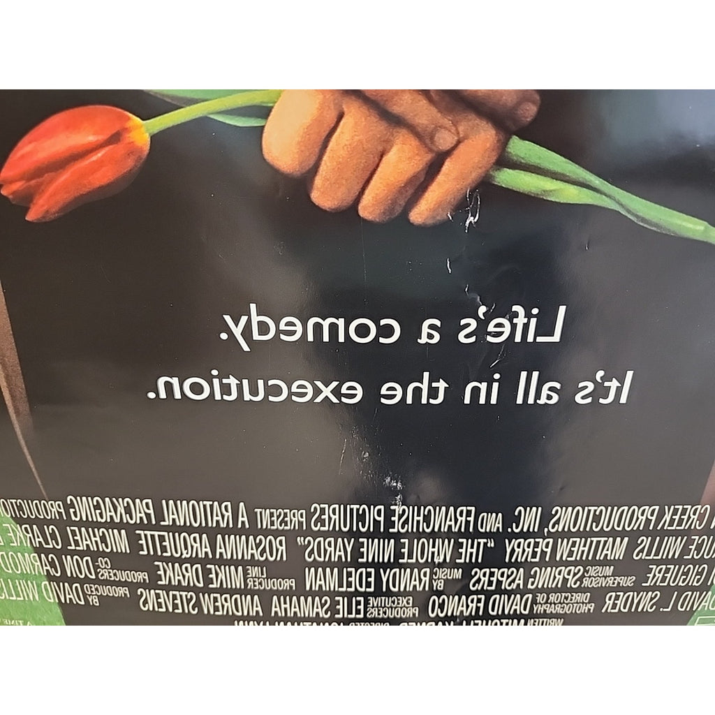 The Whole Nine Yards Original Movie Poster DS 27x40 Matthew Perry Bruce Willis