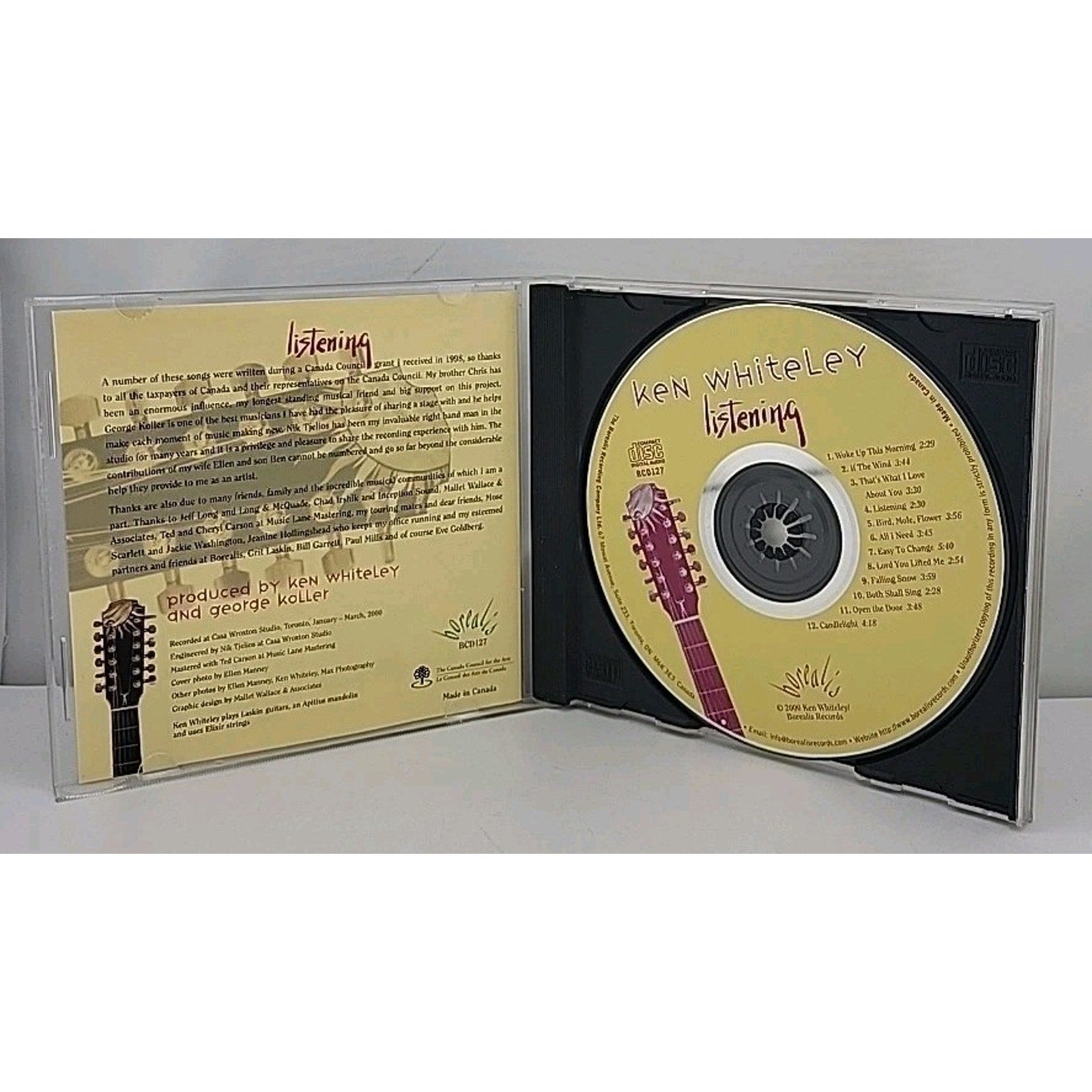 Listening by Whiteley, Ken (CD, 2000)