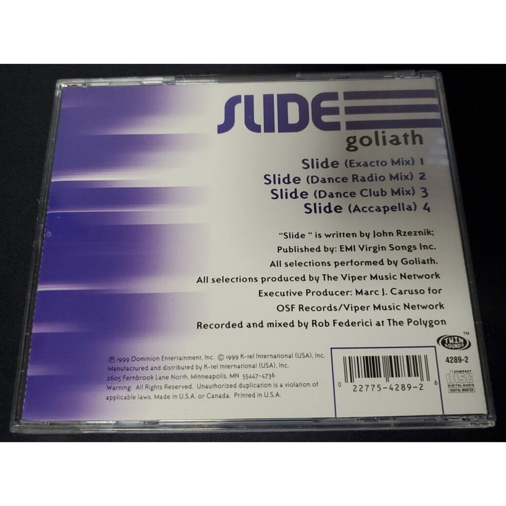 Goliath - Slide - CD SINGLE