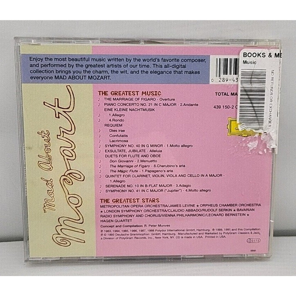 Mad About Mozart (CD)