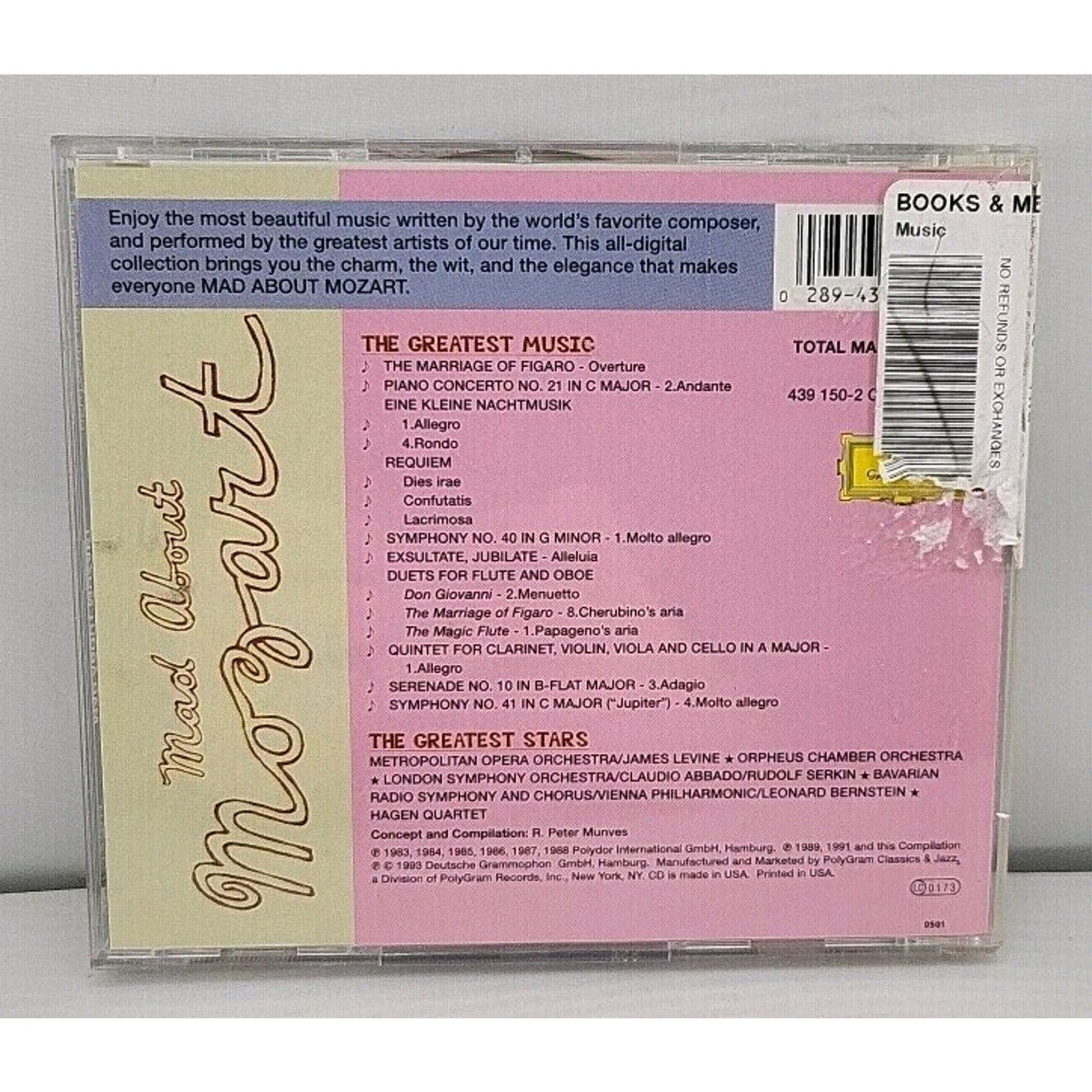 Mad About Mozart (CD)