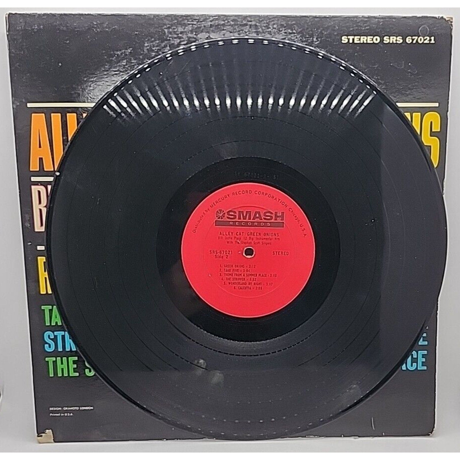 Alley Cat Green Onions Bill Justis Smash Records