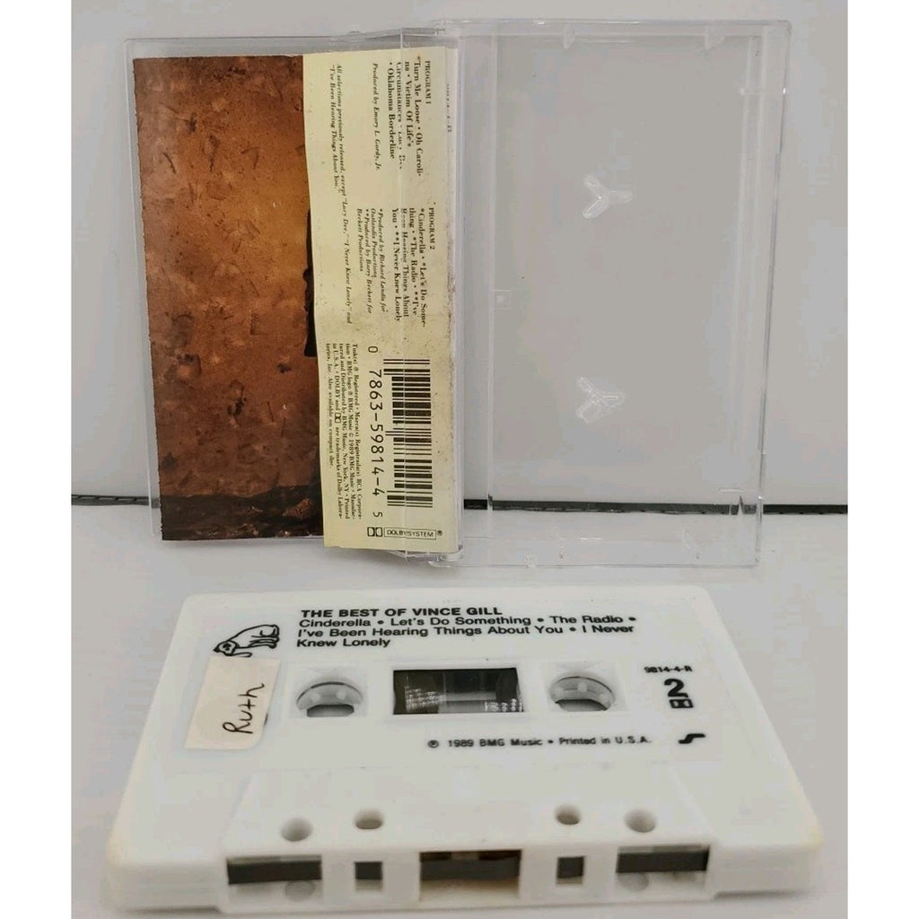 Vince Gill The Best Of Vince Gill 1989 (Cassette)