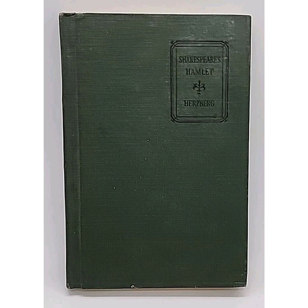 Shakespeare Hamlet Herzberg (Hardcover)