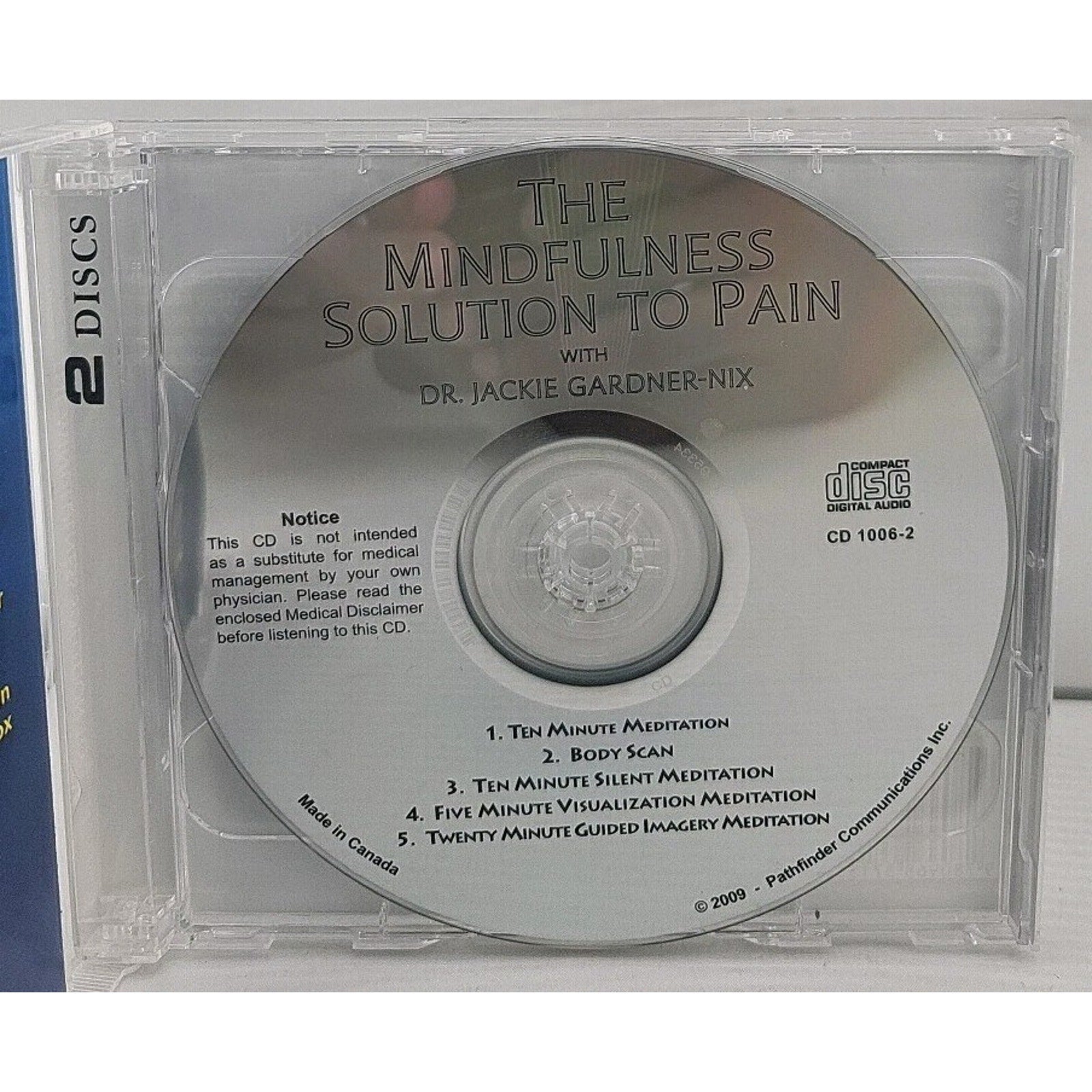 Pain Speaking Library Series Two: The Mindfulness Solution To Pain CD