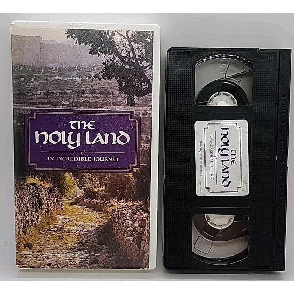 The Holy Land An Incredible Journey (VHS)
