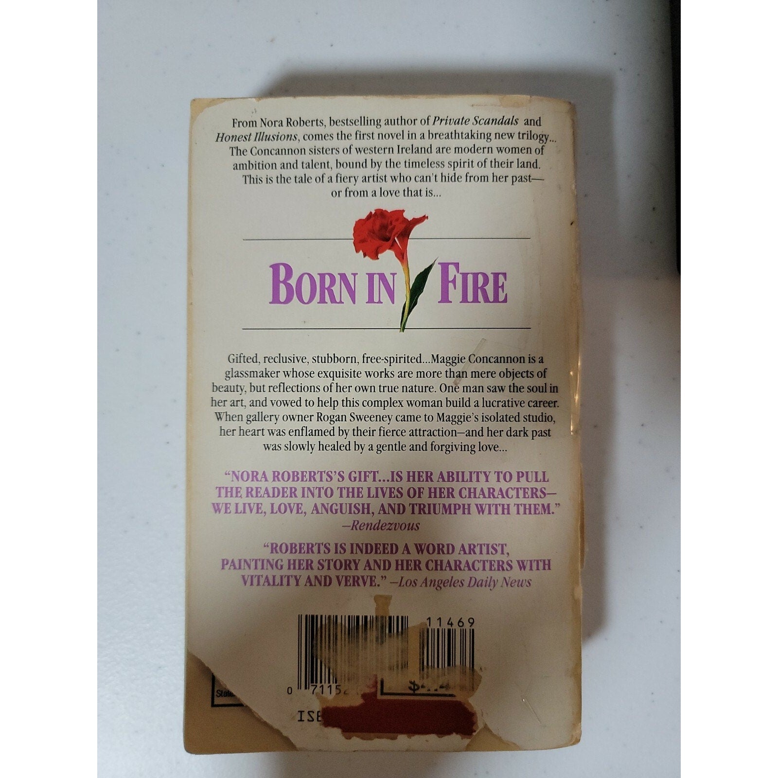 Nora Roberts Born In Fire